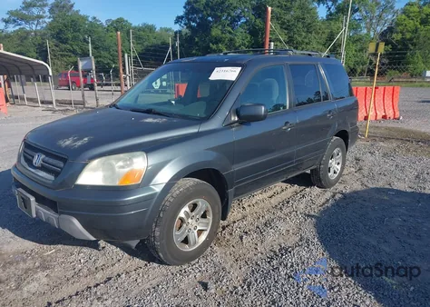 2005 Honda Pilot Ex z USA, uszkodzony, nr VIN 5FNYF18435B065447